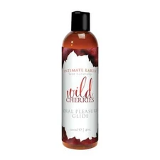 Intimate Earth Wild Cherries Flavored Glide 120ml.