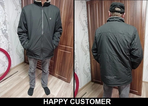 CHAMARRAS Chaqueta Para Nieve Frio Gruesa Cálido Para Hombre Invierno Polar NEW image 16