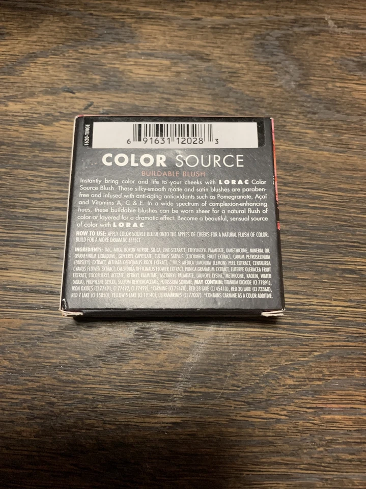 LORAC COLOR SOURCE BUILDABLE BLUSH TINGE ( MATTE ) 0.14 OZ. BOXED - Image 2 of 2