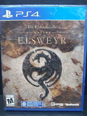 The Elder Scrolls Online: Elsweyr, PS4 (Playstation 4, 2019) Brand New 
