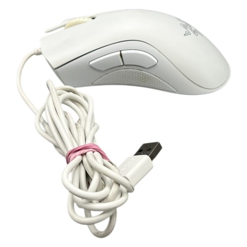 Razer DeathAdder Essential Gaming Mouse 6.400 DPI Ergonomic Mercury Weiß RZ01 - Bild 10 von 11