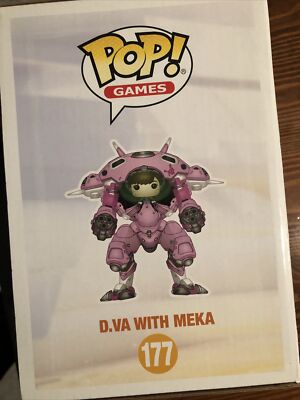 Funko Pop! Games Overwatch D.Va & Meka (Exclusive) #177 | eBay