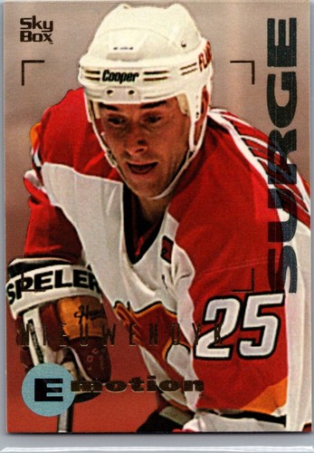 1995 Skybox E-Motion Joe Nieuwendyk #24 card