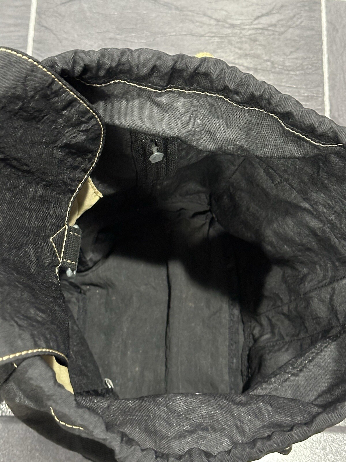 Kipling Black Drawstring Backpack Vintage Y2K Min… - image 8