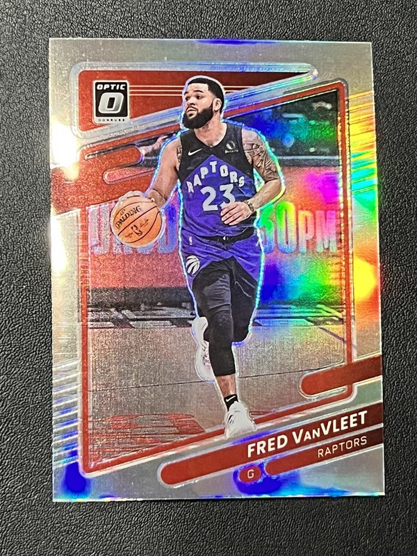 FRED VanVLEET 2021-22 Panini Donruss Optic Silver Holo Prizm #1 Raptors