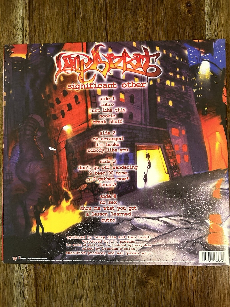 Limp Bizkit' Band Signed 'Significant Other' Vinyl Album