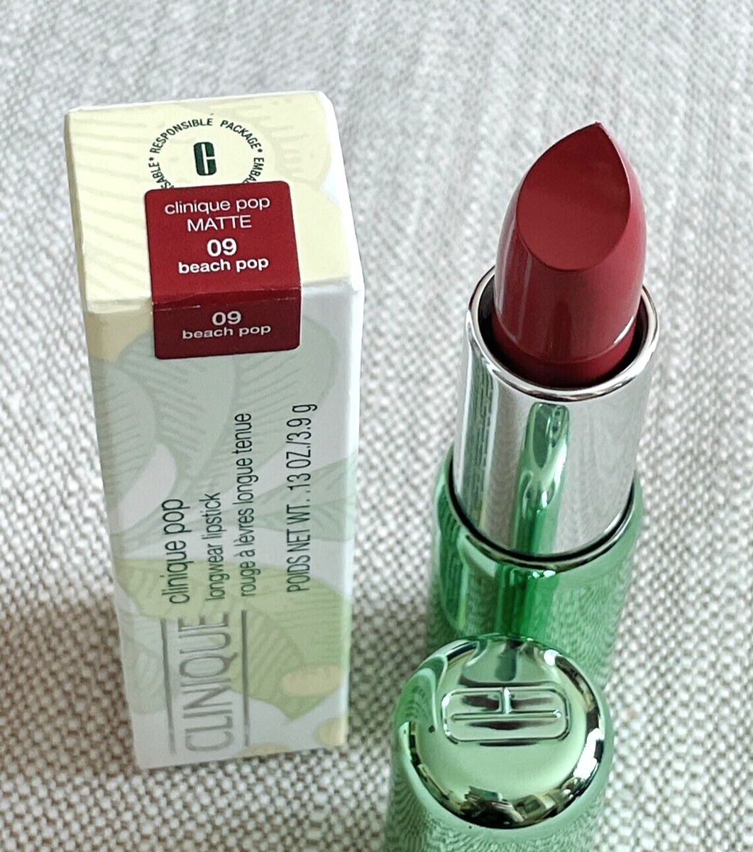 Rouge à Lèvres Clinique POP LONGWEAR – Teinte Cherry Pop – 3,9 G – Neuf