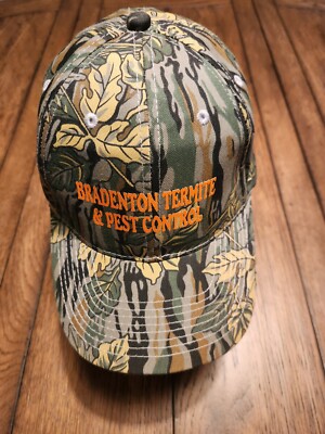 Bradenton Termite & Pest Control Camoflauge Otto Baseball Cap Hat