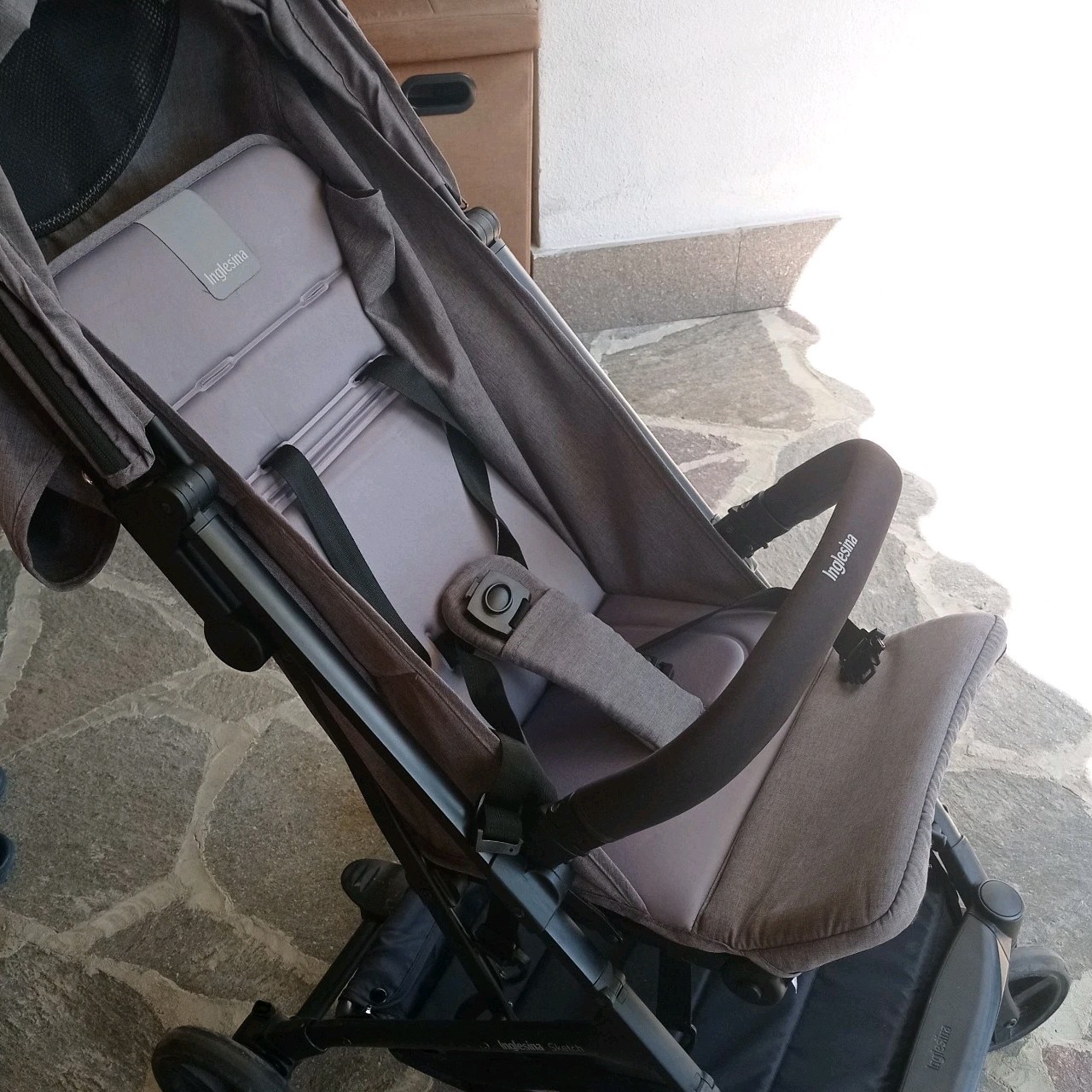Inglesina Sketch Passeggino Compatto Singolo - Grigio