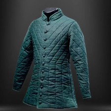 Medieval handmade Gambeson , Padded Gambeson, Event Costume SCA Larp