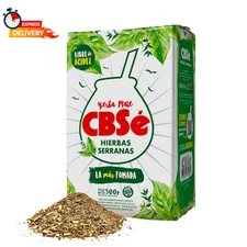 Cbsé Yerba Mate Hierbas Serranas – 500 G (1.1 Lb) Loose Leaf Yerba Mate Tea with