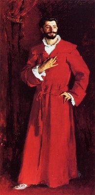 John Sargent Dr Pozzi at Home 1881 17''x 22'' Archival Art Print