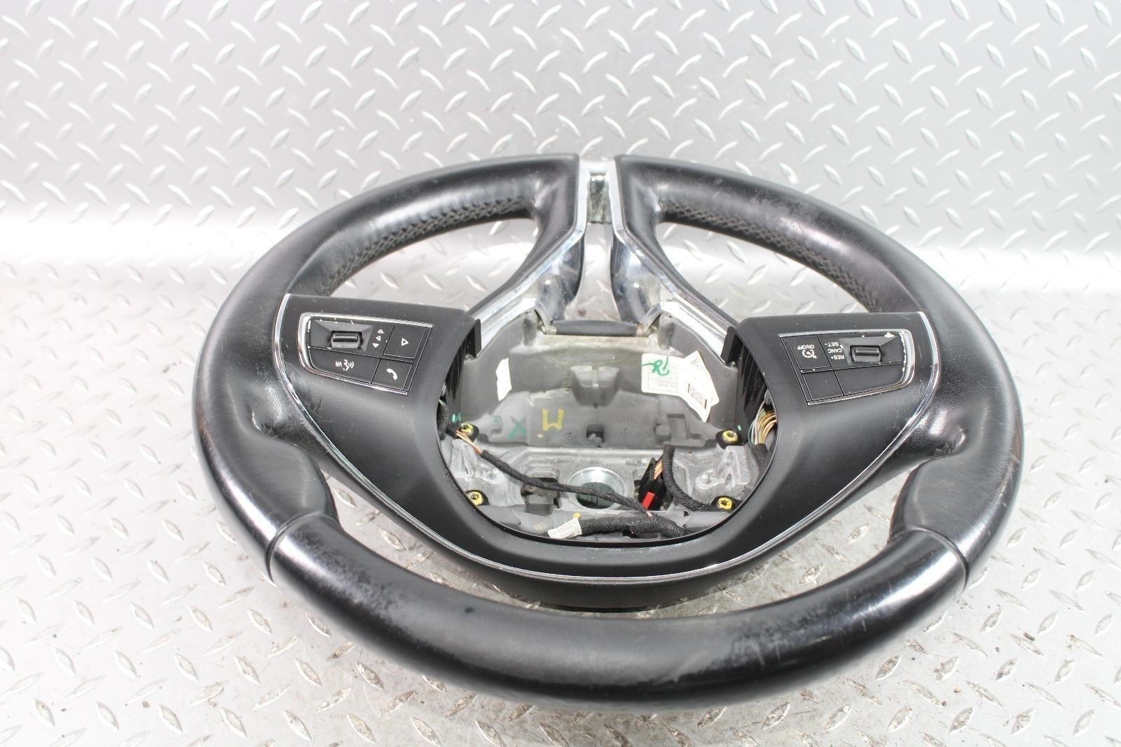 Maserati Ghibli 2014-2017 Steering wheel Black
