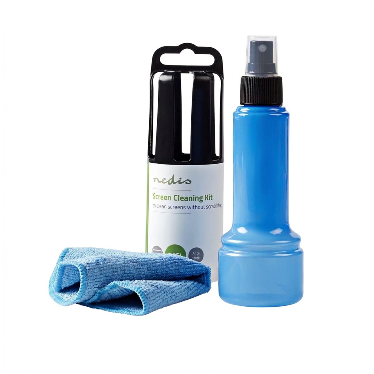 Kit nettoyage écran pour espace de télétravail Nedis 150ml bleu