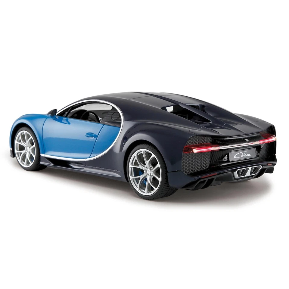 JAMARA Bugatti Chiron 1:14 RC Auto 2,4Ghz LED 1 Std. Fahrzeit Blau OVP NEU - Bild 2 von 4