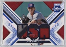 2019 Elite Extra Edition USA National Team Materials Blue 1/5 John Doxakis 1p5