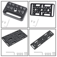 Camera Monitor Cheese Plate Tripod Cheese Board CNC Mounting Plate Camera Cage