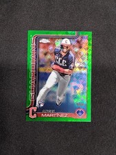 2025 Topps Chrome Logofractor Edition Angel Martinez #155 Green /99