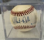 Albert Belle Signed Rawlings Official American League Baseball