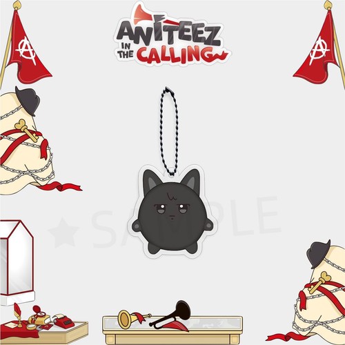 Kpop ATEEZ ANITEEZ in The Calling Cartoon Acrylic Keychain Bag Charm Accessory - Picture 3 of 11