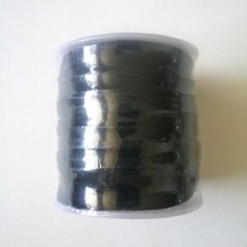 Suede Cord (Black) by Cousin 75 ft/22.8 m Spool for Making Necklaces, Beading
