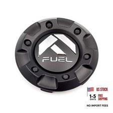 Fuel Matte Black Custom Wheel Center Cap ONE (1) M-447, 1001-58