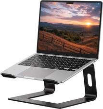 Laptop Stand Aluminum Computer Riser Ergonomic Laptops Elevator for Desk Metal