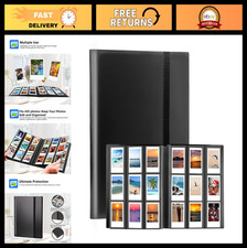 432 Pockets Photo Album for Instant Cameras - Fujifilm Instax  Polaroid, Black