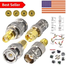 SMA to BNC Adapter Kits for SDR, Handheld Radios, Scanner, Walkie Talkie, Coa...