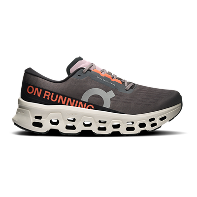 NEW Men's On Running Brand Grey/Orange Cloud Cloudmonster 3 OC