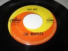 THE BEATLES THIS BOY / ALL MY LOVING 7" 45 VG+ CAPITOL CANADA VINYL CLASSIC ROCK