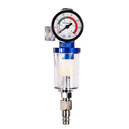 1/4" Air Compressor Oil Water Separator for Spray Gun,Spray Paint Kit Air Reg... - Picture 2 of 8