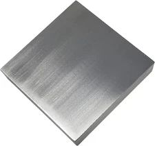 Solid Steel Metal Bench Block Wire Hardening and Wire Wrapping Tool 4" x 4" x 3/