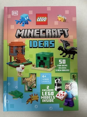 LEGO Minecraft Ideas Hardcover Book With 2 lego models