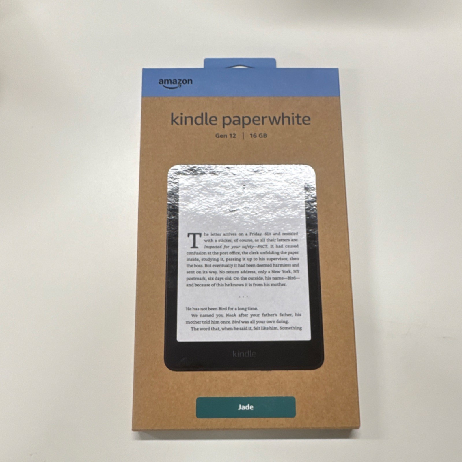 Amazon Kindle Paperwhite 12th Gen 16GB Jade Waterproof Wi-Fi eReader-image
