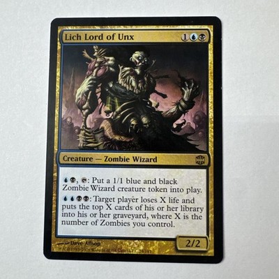Lich Lord of Unx - The List Light Play, English Magic the Gathering MTG The List
