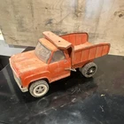 Tonka Pressed Steel Red Vintage Dump Truck Construction Vehicle Toy