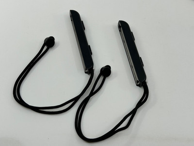 Nintendo Switch (Original) Joy-Con Wrist Straps (Pair)      Black    Gently Used