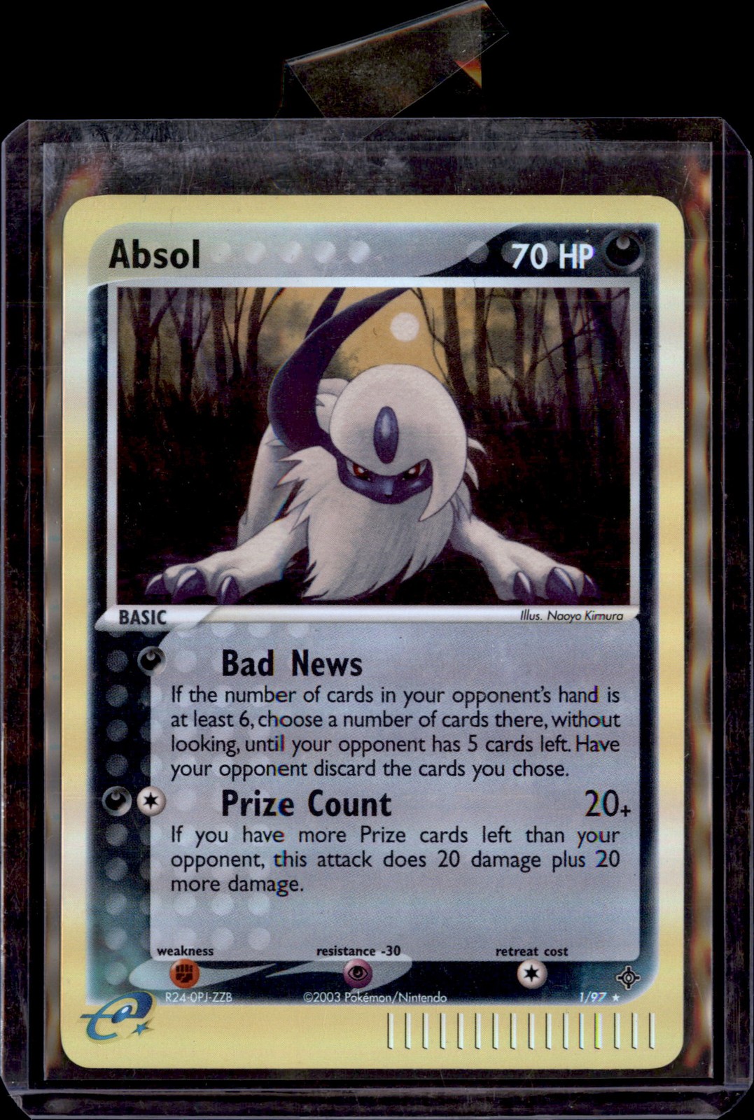 Dragon #1/97 Absol Reverse Holo Dragon 1/97