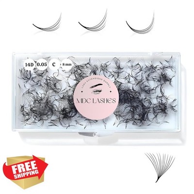 MDC LASHES 500 7D 0.07 C 9mm Promade Lash Fans