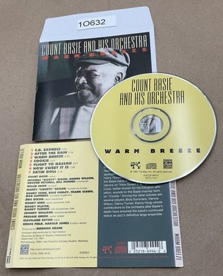 Warm Breeze by Count Basie And His Orchestra (CD, 1998) No Case #1O632