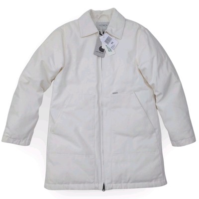 Carhartt WIP Brooke Coat Wax Womens XS Work In Progress White Puffer Lined
