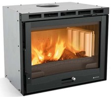 Inserto camino caminetto focolare a legna NORDICA 70.165 ventilato 7,8 kW