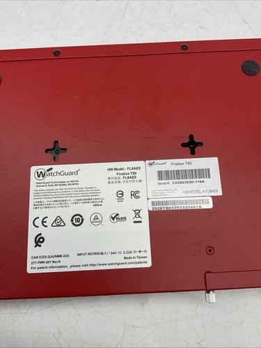 WatchGuard Firebox T80 FL8AE8 - Afbeelding 4 van 4