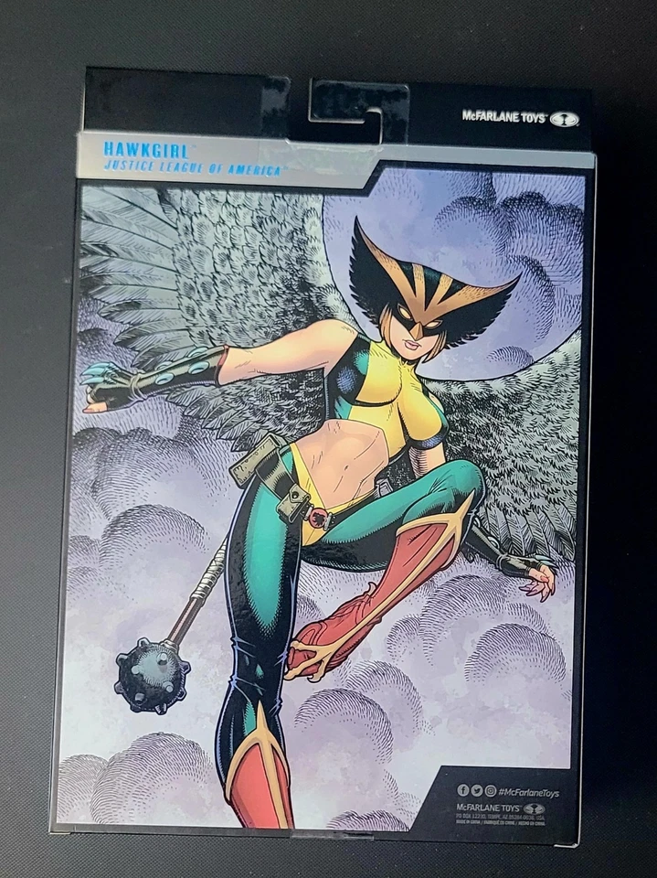 McFarlane Toys DC Multiverse Edición Coleccionista HAWKGIRL Platinum Chase #36 Foto 3 de 4