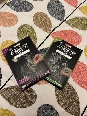 Royal Langnickel Gravur Kunst A5 passend 8+ Scrape Art