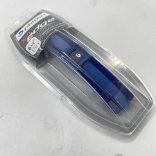 Phiten X30 Edge AQUA TITANIUM Health Bracelet 6-3/4” (17cm) Blue Made In Japan.