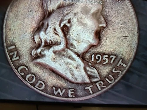 1957 D 50C (Proof) Franklin Half Dollar
