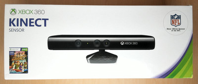 NEW Microsoft XBOX 360 Kinect Motion Sensor 1473 + Kinect Adventures game SEALED
