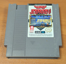 GameTek Super Jeopardy! Nintendo NES Game Cartridge NTSC-U/C Multiplayer 1991